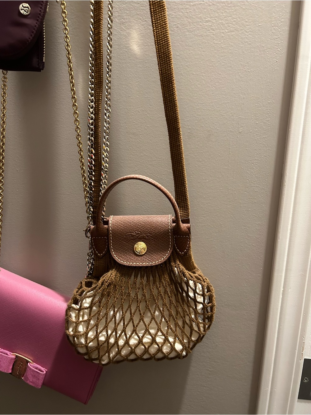 NEW! Longchamp Filet XS in Tobacco - Picture 4 of 4